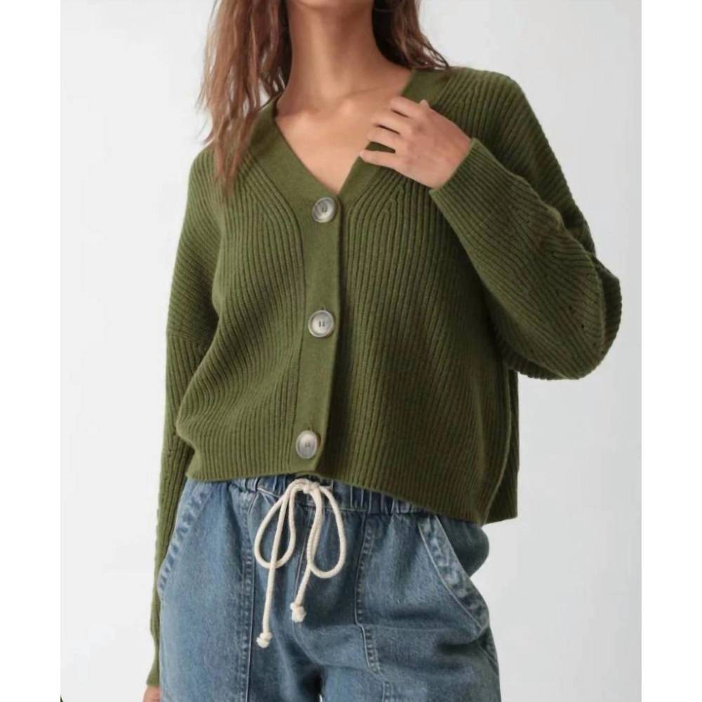 NEW ELECTRIC & ROSE katie sweater in olive